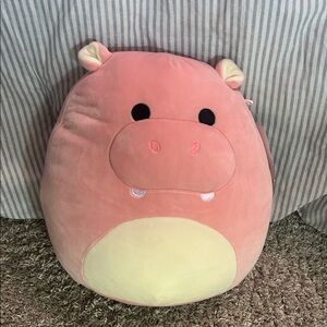 Ridelle the Pink Hippo 12” Squishmallow